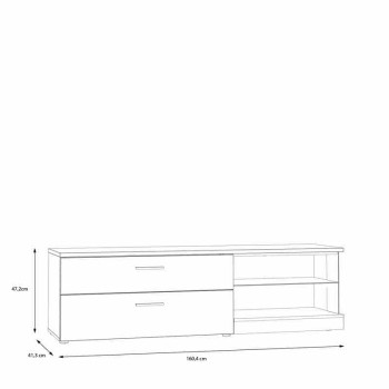 Meuble tv 4 éléments °RQNT121L-M336